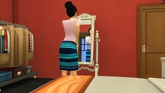 Dad Walks In On Teenage Siblings Engaging In Sexual Activity And Joins Them For A Steamy Threesome