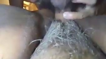 African American Mature Latina Grandmother Engaging In Infidelity