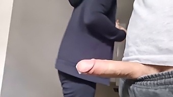 Natural Tits And Big Ass Milf In Public Cumshots