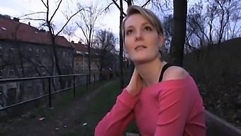 Meggie, A Cam Girl, Engages In Sex-For-Money Behind A Church