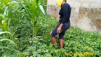 African Agric-Teacher Visits Her Farm To Inspect Student'S Crops, Gets Seduced By A College Boy