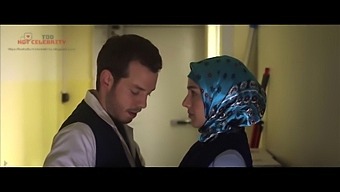 Brunette Hijab Girl'S Steamy Encounter With Turkish Stud