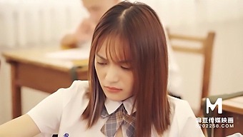 Schoolgirl Xu Lei'S Hd Porn Lesson: Blowjob, Toys, And More
