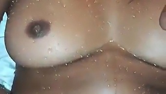 African-American Woman Ejaculates And Reaches Orgasm With Cumshot