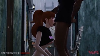 Makoto'S First Public Infidelity - A Street Sex Adventure