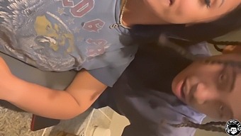 Stepmother With Big Breast Having Hardcore Sex With Her Stepson While His Father Is Not At Home. Part 2.