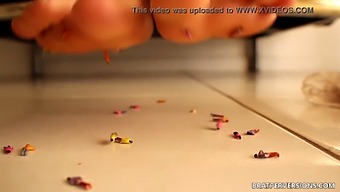 Giantess Dominates And Penetrates Her Submissive Partner