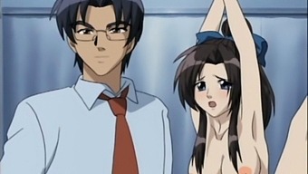A Hentai Babe Tied Up And Fucked Hard