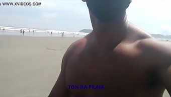 Tone Takes A Stroll On The Beach Early In The Day