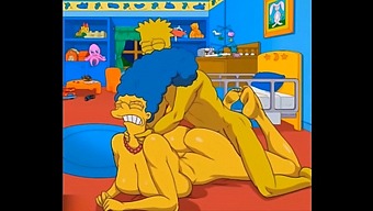 Hentai Housewife Marge Enjoys Anal Sex And Squirts In Hd Video
