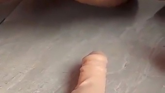 Big Booty Bbw Enjoys Deep Anal Play With Dildo