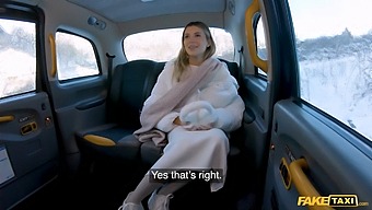 Beautiful Lingerie Model Gets Rough Sex From The Taxi Driver