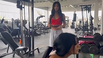 My Trainer Is A Transsexual And She Loves To Look At My Ass - May Hernandez