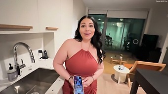 Mom'S Friend, Crazy Mandi May, Got Fucked By A Young Guy.